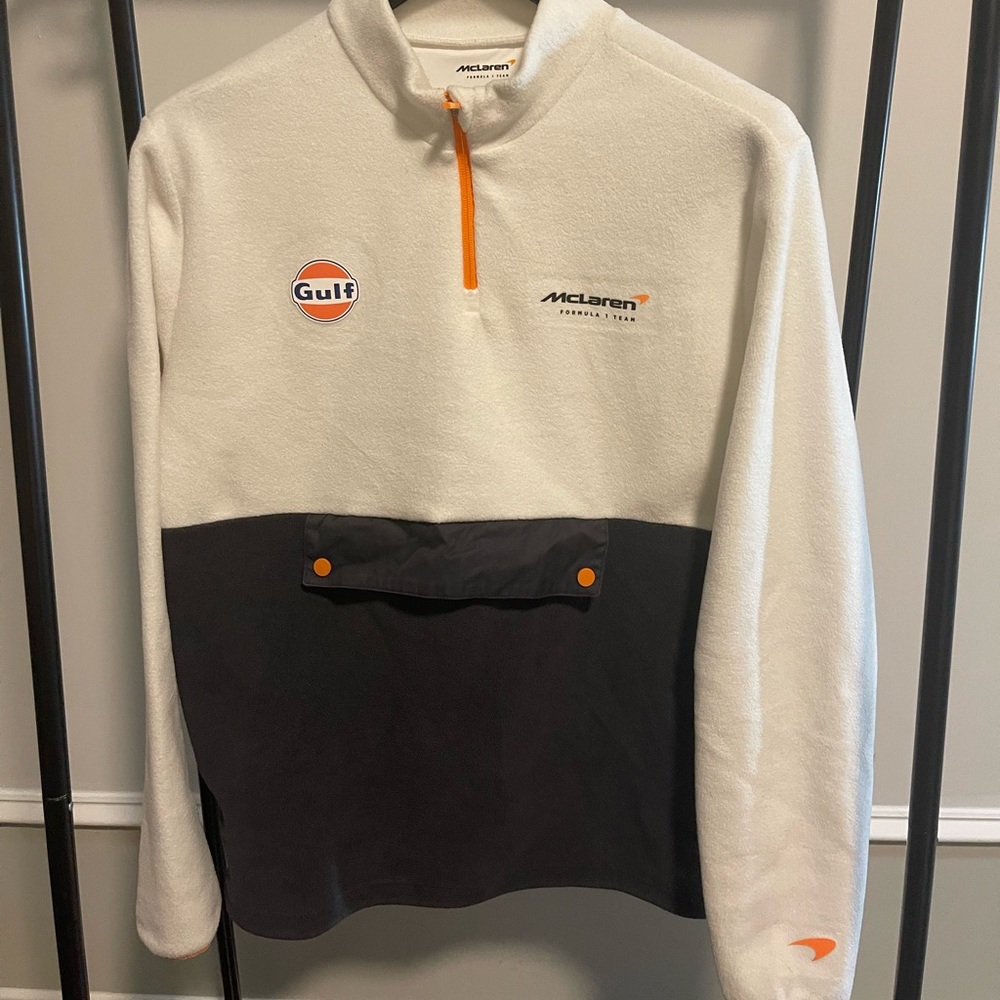 Mens Mclaren F1 team Quarter Zip